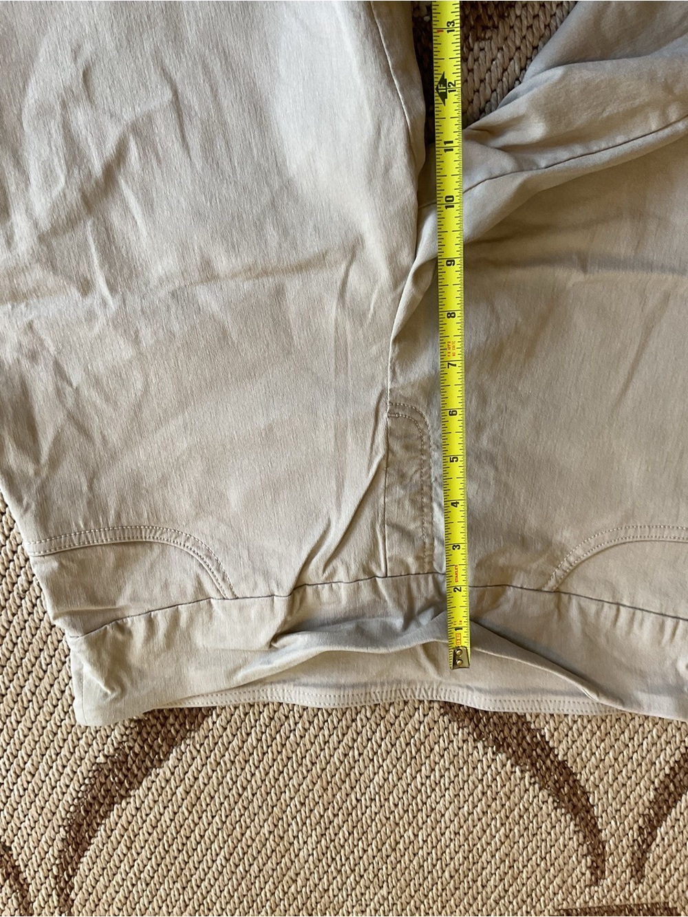 Ruby Rd. Cream Bermuda Shorts with Clean Front - Picture 3 of 6